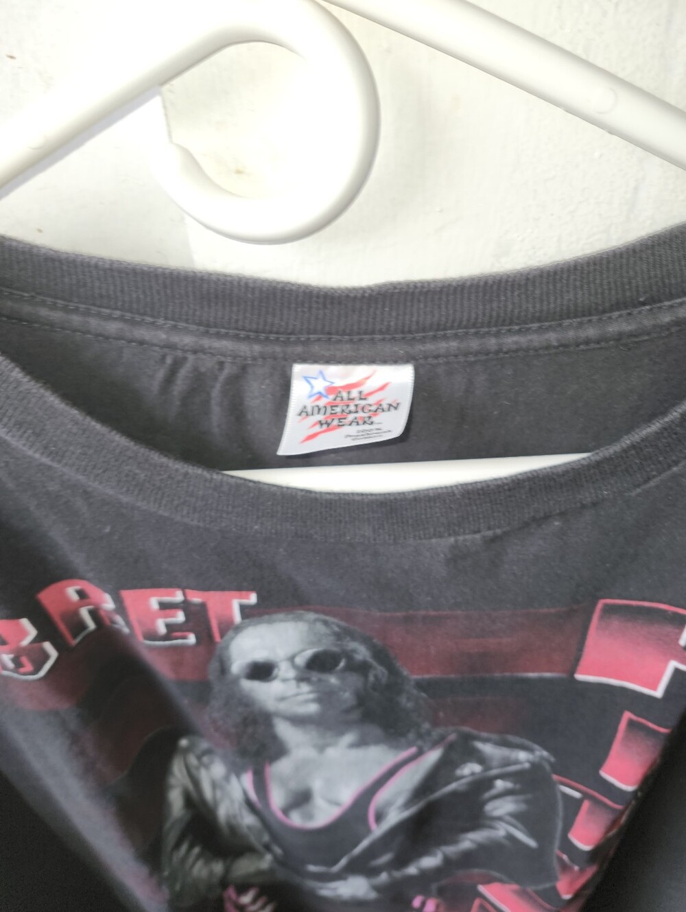 1998 BRET HART NWO WCW VINTAGE TSHIRT - Picture 2 of 6
